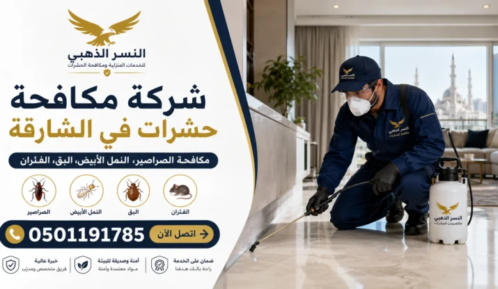 شركة مكافحة حشرات في الشارقة