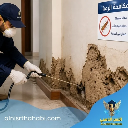 مكافحة الرمة والنمل الأبيض في الشارقة